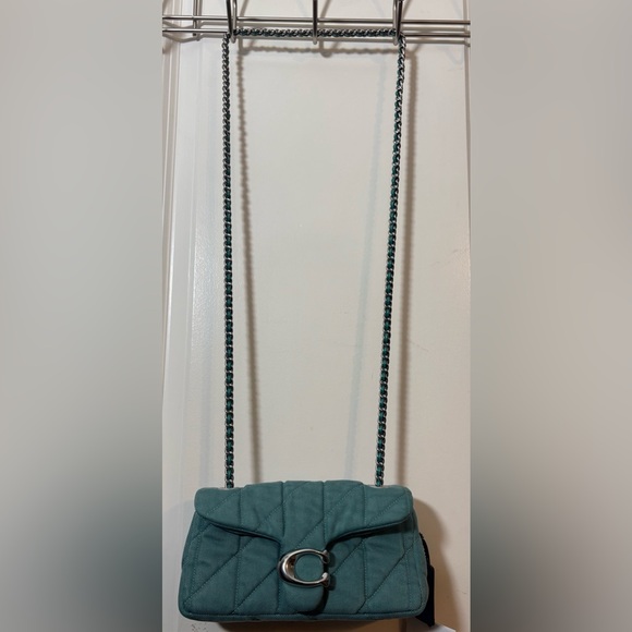 💎 Coach Quilted Denim Tabby 20 - Stunning "Ivy" Wash NWT - Picture 5 of 16